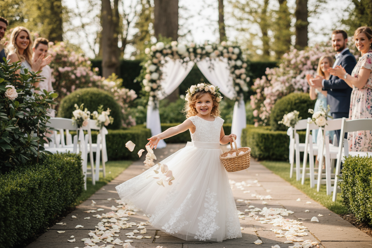 wedding flower girl