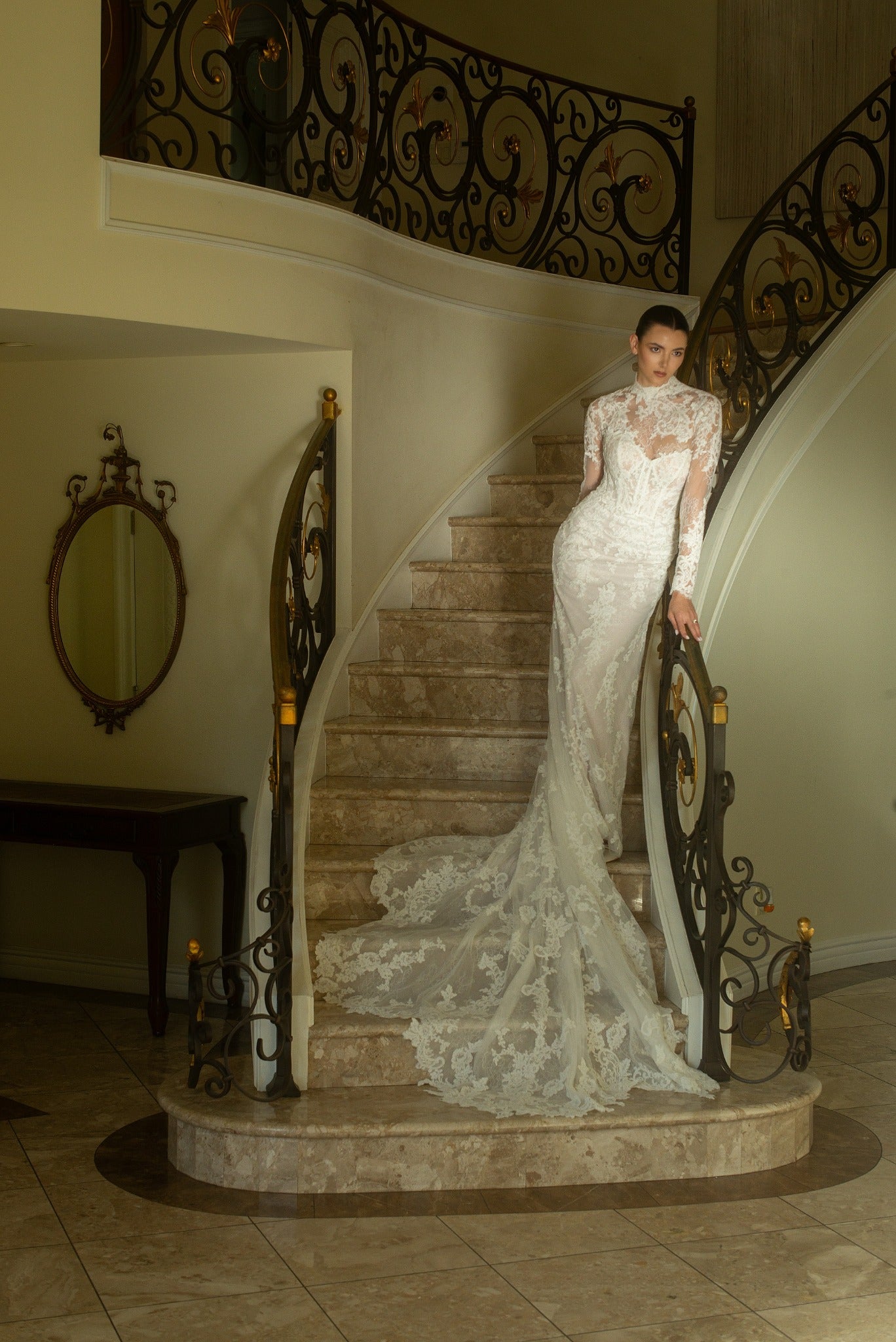 Swan Bridal wedding gown